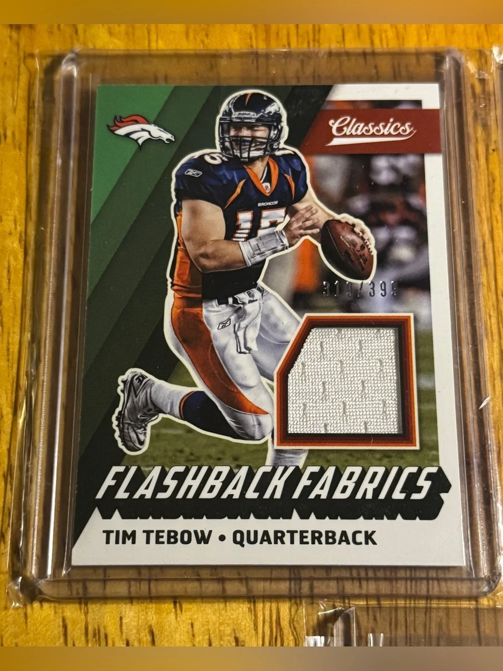 Tim Tebow Jersey Relic Rookie /499 /399 Broncos (lot of 3)